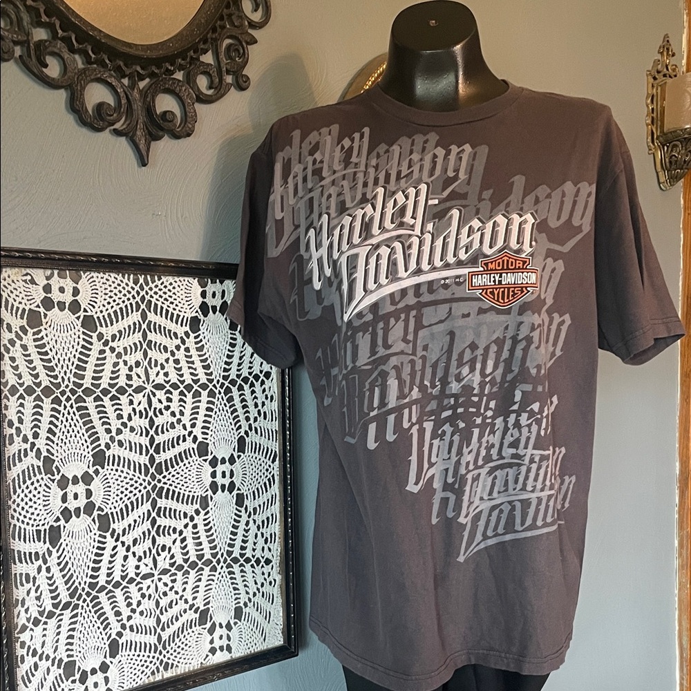 Harley-Davidson Dark Gray Graphic Tee